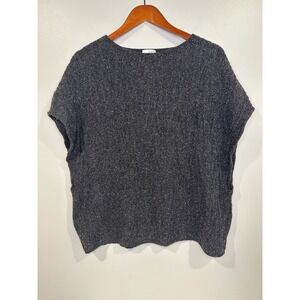 Pure Jill Wool Blend Sweater Vest XS/S Grandpa‎ Oversized Academia Preppy Casual